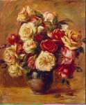 Renoir Pierre-Auguste Bouquet of Roses  - Hermitage